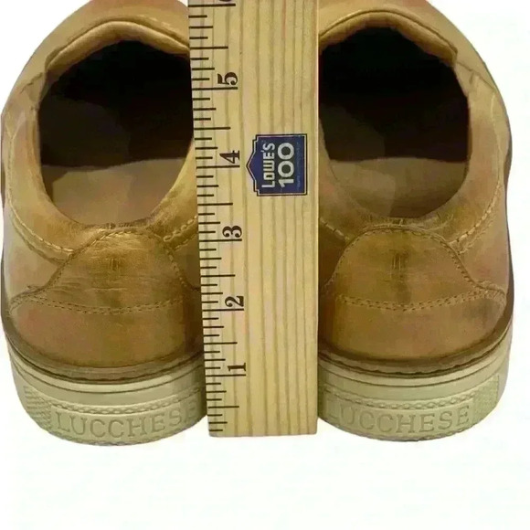 Lucchese Bootmaker Women’s Brown Tan Leather After the Ride Slip On Loafer 8.5 M - Picture 11 of 11